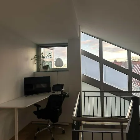 公寓 Helle, Moderne In Der Innenstadt 格赖夫斯瓦尔德
